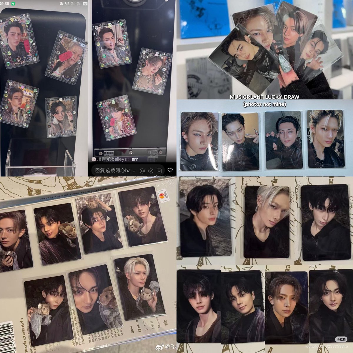 ENHYPEN THE SIN VANISH 📍ラキドロ 特典 WEVERSE MUSICPLANT