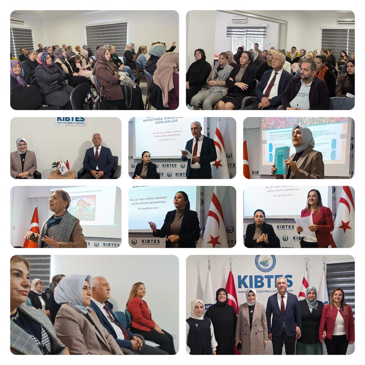 📍KKTC ‘deyiz!..

Memur-Sen’e bağlı Kıbrıs Türk Eğitimciler Sendikamızın (KIBTES)   “ Çalışma Hayatında Kadın Kamu Görevlilerinin Sorunları ve Çözüm Önerileri” temasıyla gerçekleştirdikleri Panele iştirak ettik.

🔹 İş–Aile uyumunu ve küresel sistemin kadın emeği üzerindeki ortak