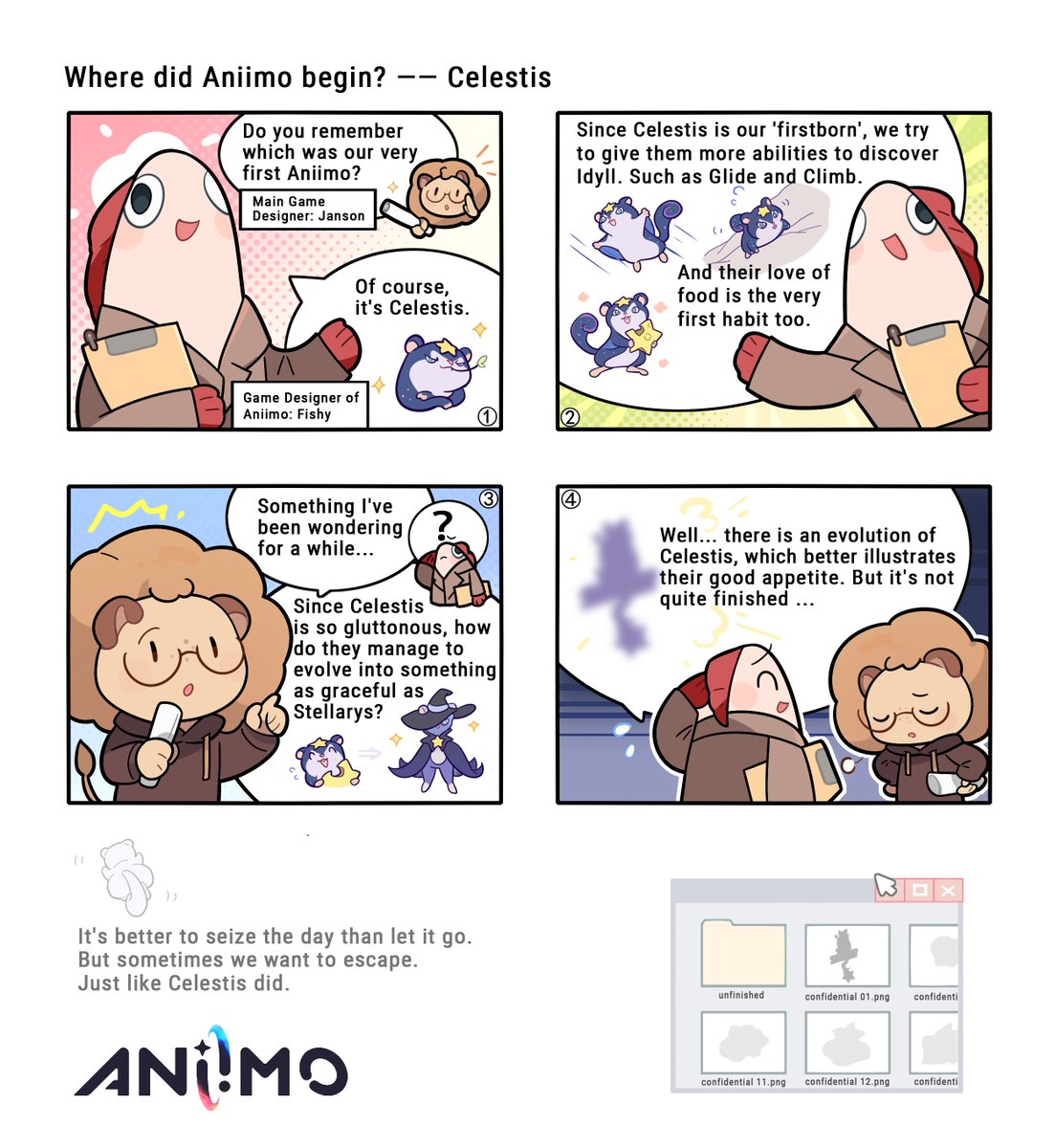 Aniimo_EN's tweet photo. Dev Team Story CBT2 Edition - EP.1
Want to know more about Aniimo than your friends?
Some stories are only told behind the scenes 👀
#Aniimo #BeOneBeAll #AniimoBetaTest2 https://t.co/3awjoJvWhJ