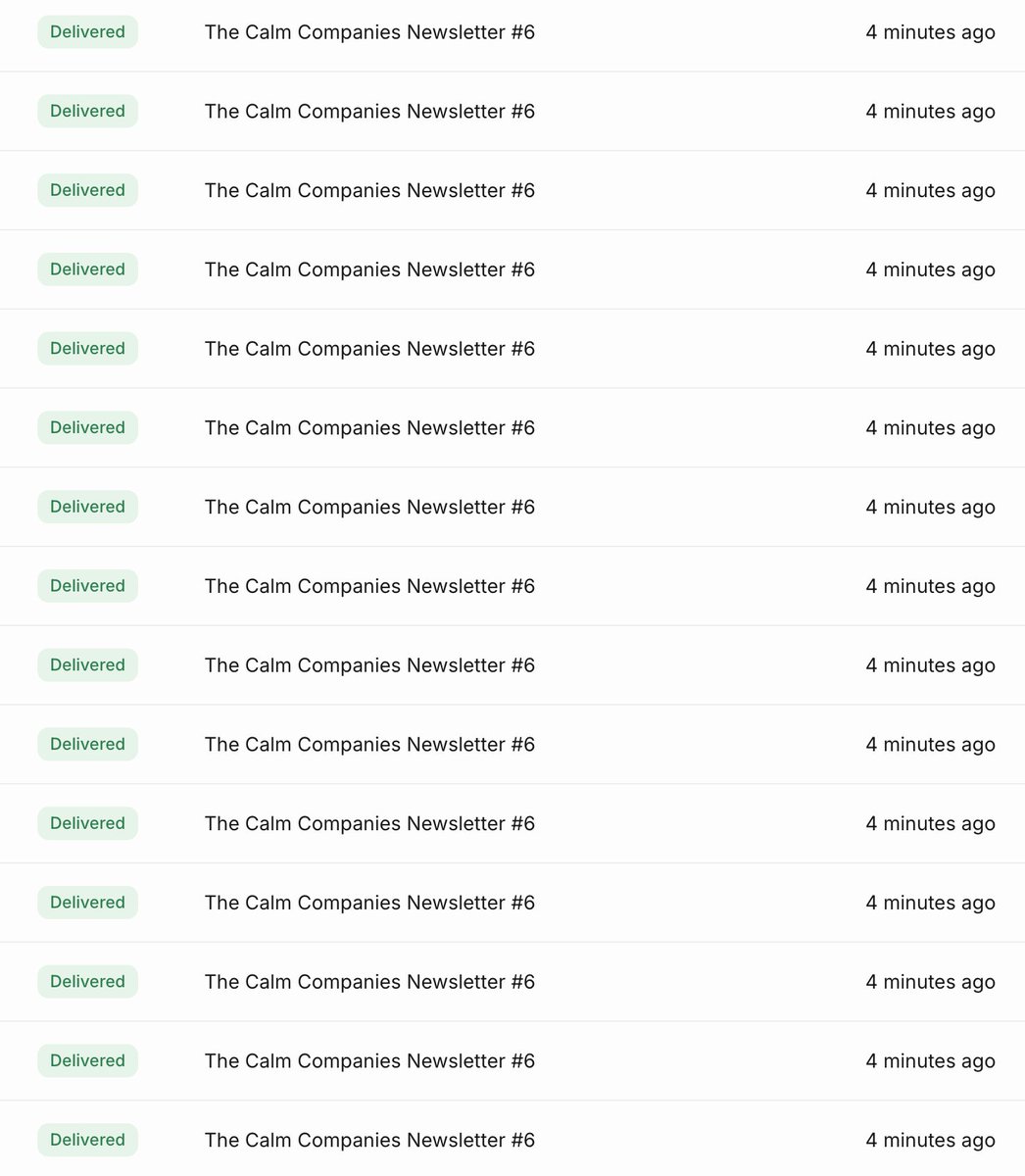 RaulOnRails's tweet photo. Just sent out the Calm Companies newsletter #6 with 73 job openings to my subscribers 📬

This newsletter now includes better surfacing of 🆕 job openings, and marks applications closing 🔜, so you know to hurry if you want to apply. https://t.co/8PzSTj6TIx