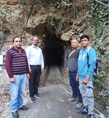 csmrsdelhi's tweet photo. CSMRS Rock Mechanics Team visited the Kamala Hydroelectric Project (1720 MW), located in the Kamle and Kra Daadi districts of Arunachal Pradesh, from 12.01.2026 to 15.01.2026. The purpose of the visit was to select representative rock samples for conducting detailed geotechnical investigations at CSMRS, aimed at evaluating the design parameters and engineering properties of the rock. Rock samples were collected from the dam axis at both the left and right banks, as well as from the extended powerhouse drift of the project. The Kamala Hydroelectric Project is proposed to harness the hydropower potential of the Kamala River, which is a tributary of the Subansiri River and to address flood management challenges in Brahmaputra basin.
#JalShakti
#KamalaHydroelectricProject
#CSRMS  #ArunachalPradesh