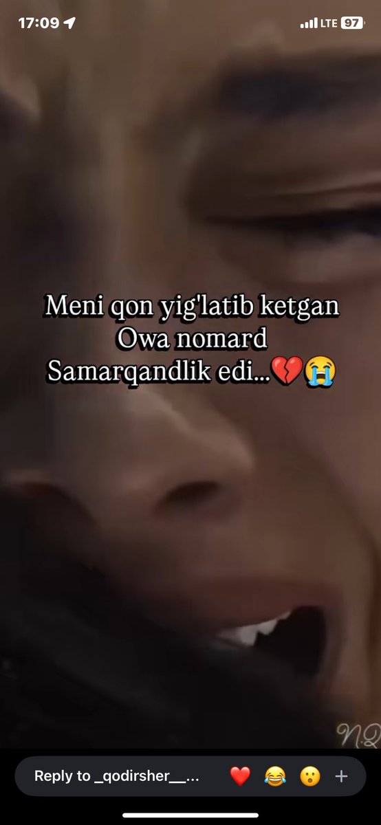 Қайси биринг ташаб кеттинн буни тан олиш