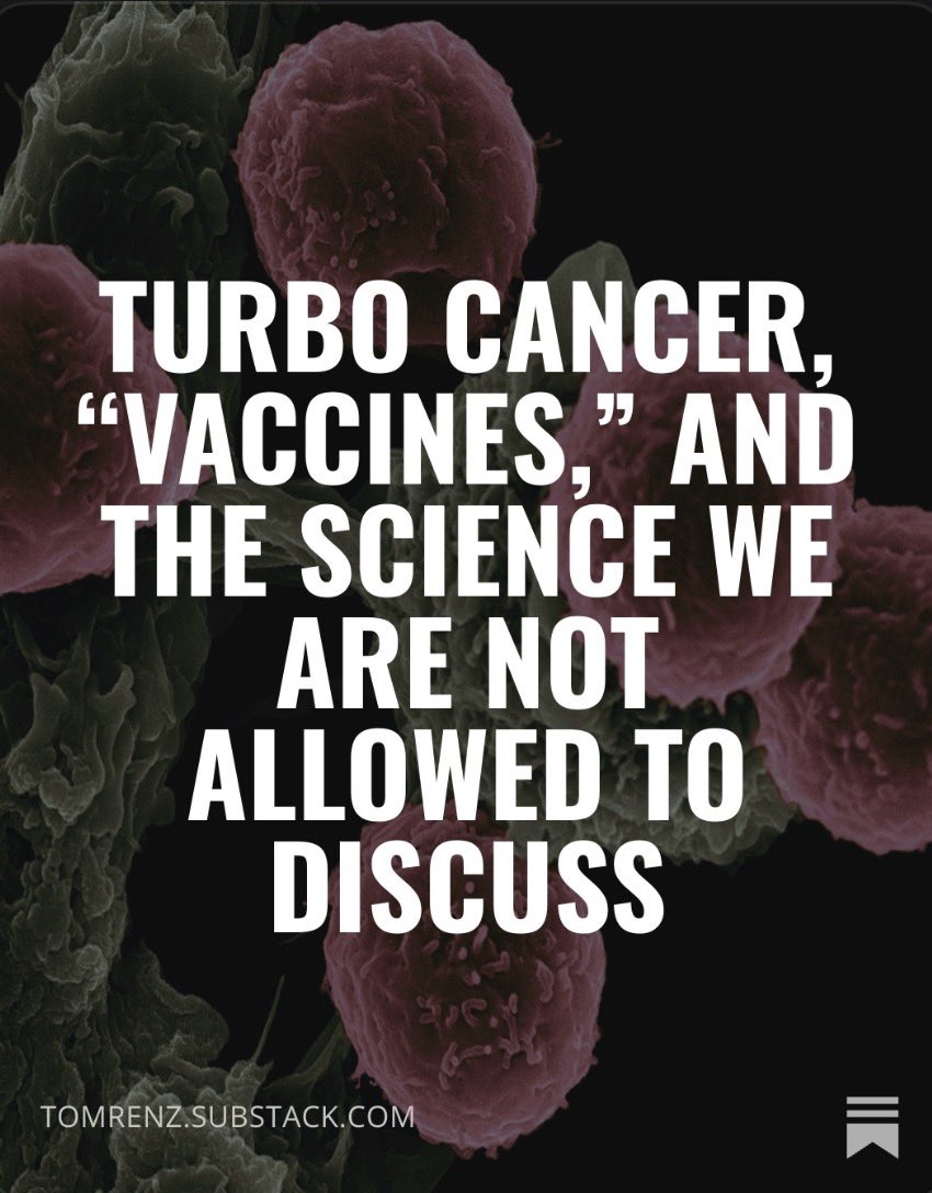 They told us to “trust the science.”

Now the science is telling a story they never wanted told.

From early evidence to growing scientific validation, the link between mRNA COVID shots and cancer deserves serious scrutiny.

Ignoring it won’t make it go away.

Read the latest