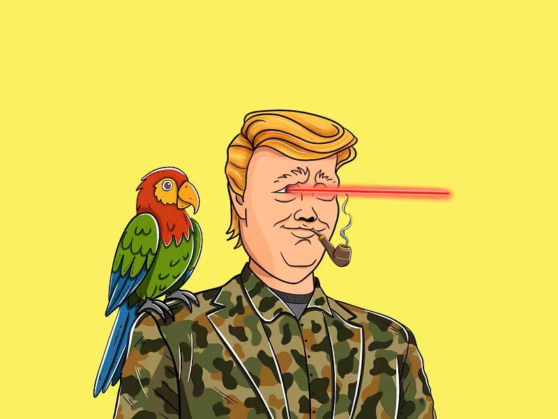 BeazOnChain's tweet image. 325,000 $BTC on the gov balance sheet is cute… but imagine the plot twist when they quietly rotate it all into $SOL and start sweeping @TrumpSolClub NFTs like they are building national treasury of degen culture.

Second largest BTC holder today… first largest  JPEG enjoyer…