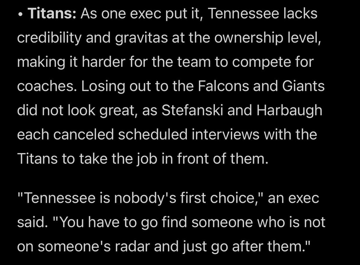 zandermercury's tweet image. I don’t think the Titans job was/is as desirable as we all thought it was…