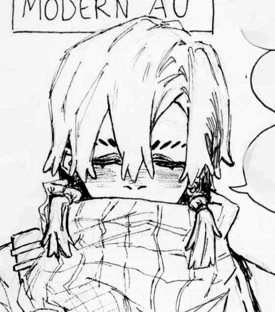 I scanned him TT I'll try ti finish a part of the comic until tommorow cause drawing it and then scanning it is actually super fun