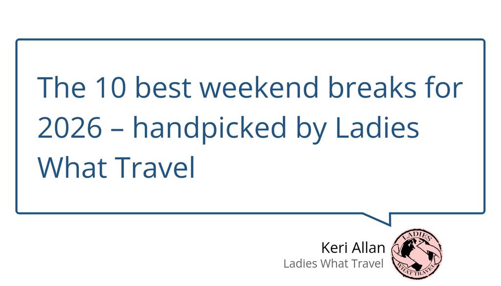 If the next 12 months are going to full of travel surprises then you’ll need to sort out some new places to visit.

Read more 👉 lttr.ai/AnQ8D

#travel2026 #WeekendBreakIdeas
