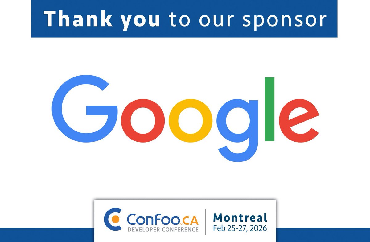 ConFoo Developer Conference tweet media