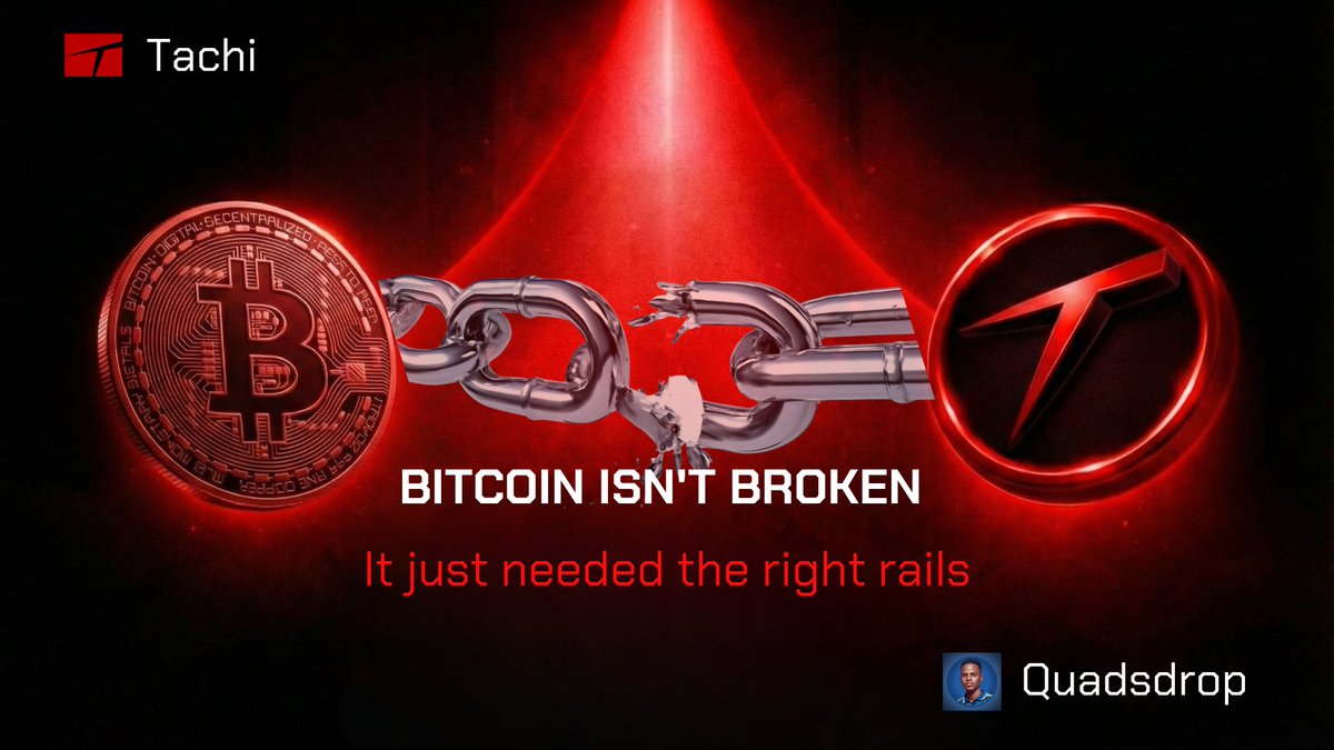 Bitcoin isn't broken.

It never was.

Bitcoin is the most economically secure base layer on the planet.

What it lacked wasn't vision or strength.

It lacked rails.

2026 is the year those rails arrive and everything changes.