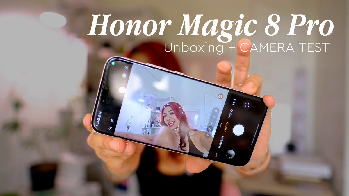 I used the #HonorMagic8Pro throughout CES and more- here are my thoughts on the first flagship phone I reviewed this year! 

WATCH: youtu.be/KVJA-zL0pSs?si…