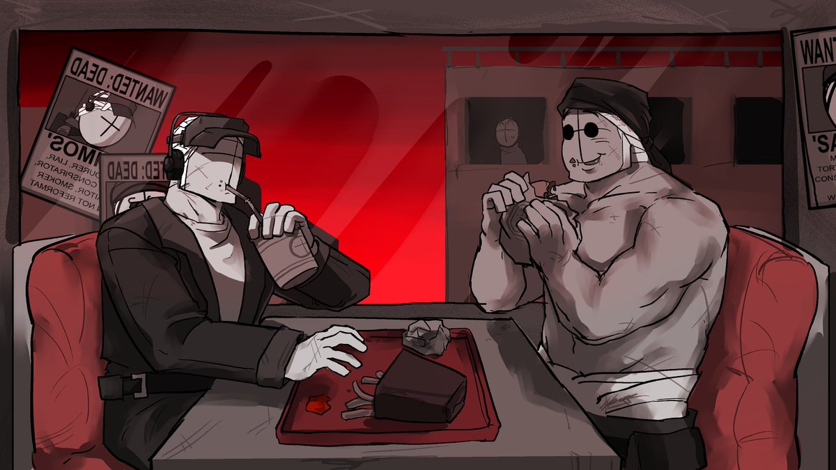 nyasburger's tweet photo. 🥤 🍔   #madnesscombat #sanmos https://t.co/somH1wGEZp
