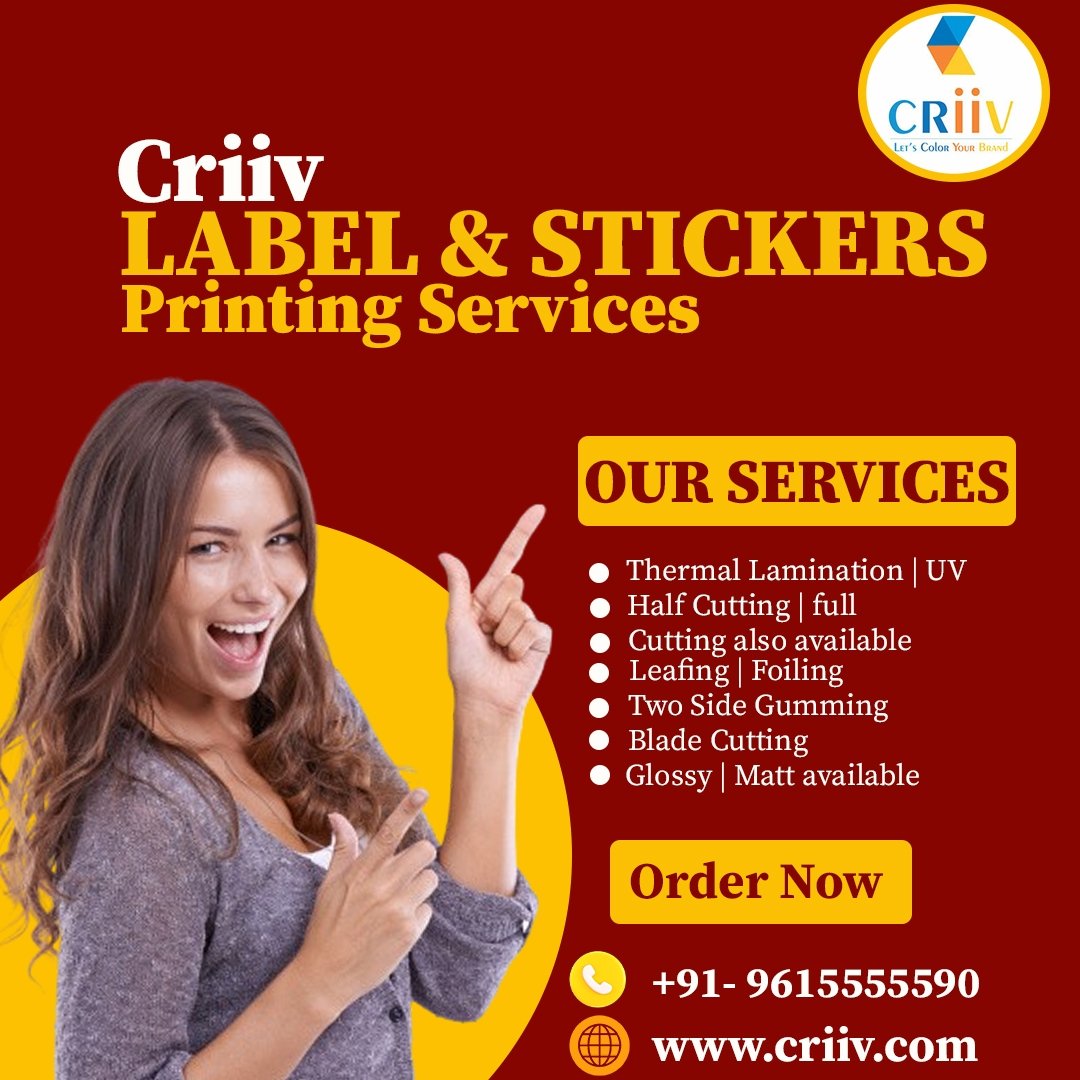 criiv_india's tweet image. Stickers of products labels @best prices 
Call us 9615555590
criiv.com

#labelsticker #labelsprint #labelstickers