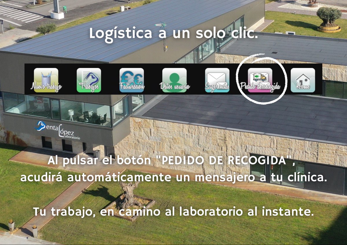 DentaLopez's tweet image. Adiós al teléfono. Hola a la logística en un clic. 

Solicitud de Recogida integrada en nuestro sistema de pedidos online. 

Centraliza tu trabajo, ahorra tiempo y evita errores con #DentalLópez. 🚀🦷

#Odontología #DigitalDentistry #Logística #Innovación #CADCAM #Eficacia