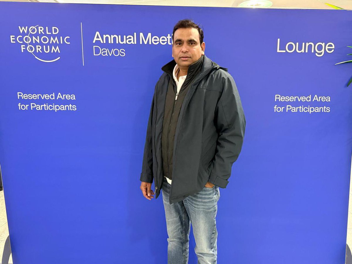 kiran_chamala's tweet photo. In Davos for the #WorldEconomicSummit, attending “The Meridian Collective – Subnational Commitment Charter” by @Swaniti representing Telangana on the global stage. 🌍
#Davos #Telangana #GlobalEngagement #SubnationalLeadership https://t.co/hGXARRuWkT