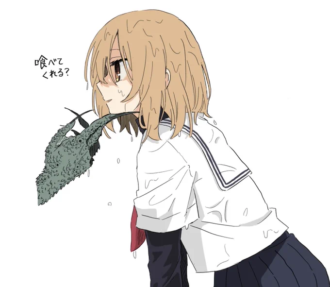 汐莉(人魚の姿)と比名子はいいぞ #watatabe