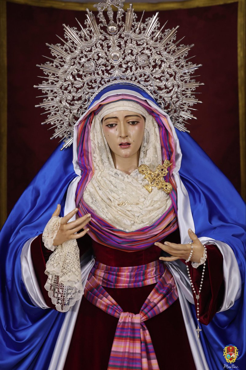 Señales qué a todos nos gustan. Ya está la primera dolorosa vestida de hebrea. 

María Santísima de la Divina Gracia de <a href="/Hdadpadrepio/">Hermandad Padre Pío</a> 

#HebreasSevilla26