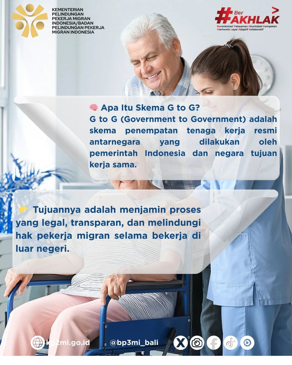 bp3mi_bali's tweet photo. (1) Hai #Semetonmigran !
🚨 KERJA KE LUAR NEGERI JANGAN CUMA MODAL NEKAT! 🚨

Masih percaya jalur “katanya cepat berangkat”?
Hati-hati, bisa berujung drama panjang 😬
Salah satu solusinya : Skema G to G (Government to Government) https://t.co/0g0YpxzFOC