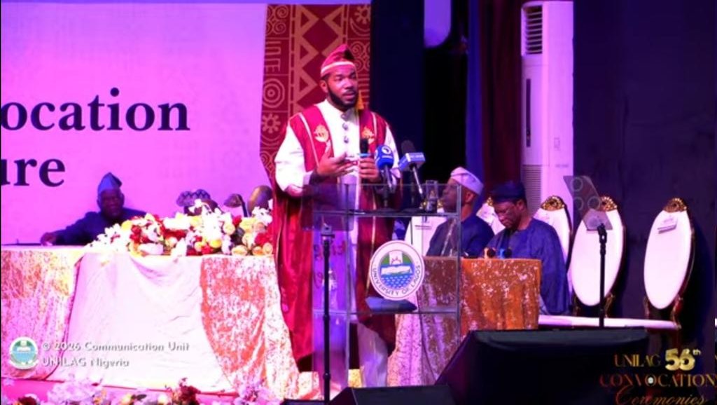 Our #UNILAG2025Convocation Lecturer, <a href="/Otto_Orondaam/">Otto Orondaam</a> is currently unpacking what Nigeria's education vision should be... 

Not yet a part of the watch team? Do join us NOW on YouTube via 👉🏽 youtube.com/live/HgtksmbnT…