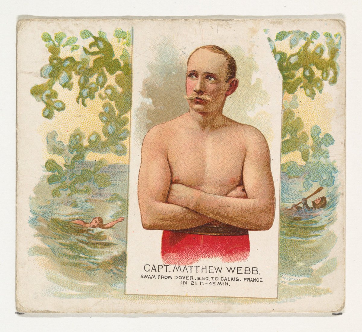 IsabelMathiasPR's tweet image. "When Captain Webb the Dawley man, Came swimming along the old canal That carried the bricks to Lawley."
A Shropshire Lad by Betjeman
#BOTD in 1848 Captain Matthew Webb in Dawley, Shropshire. He was the first person to swim the English Channel without the use of artificial aids.