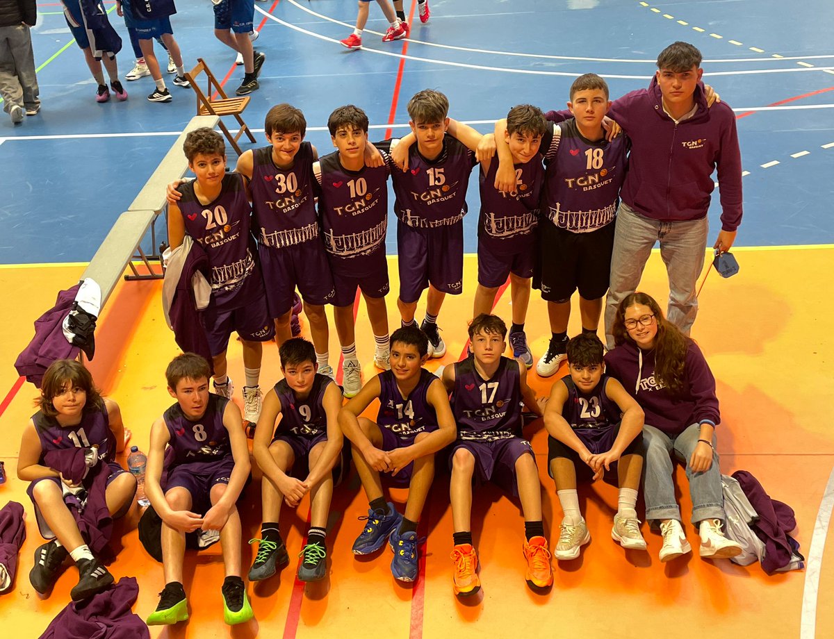 TGNBasquet's tweet photo. CLUB | 💜🏀Aquestes son algunes de les millors fotografies dels equips del @TGNBasquet i els resultats del cap de setmana.

✅ Infantil Femení 12A 53-51 SESE
❌ Cambrils 86-81 Infantil Masculí
✅ @ReusDeportiu 42-45 Pre Infantil Masculí

#adntgn #tgnbasquet https://t.co/pHNxLq9PSR