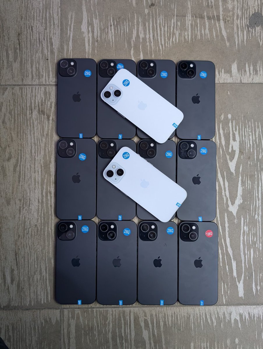Grade A Foreign Used 

Physical + eSim
iPhone 15   256GB 
Unlocked
BH_ 87% Upward 
{Black, Blue } 

Status Very Clean 

Whatsapp Call DM:+2348084725033