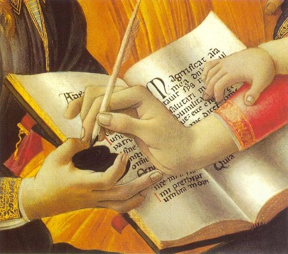 Magnificat anima mea Dominum — “My soul magnifies the Lord.”