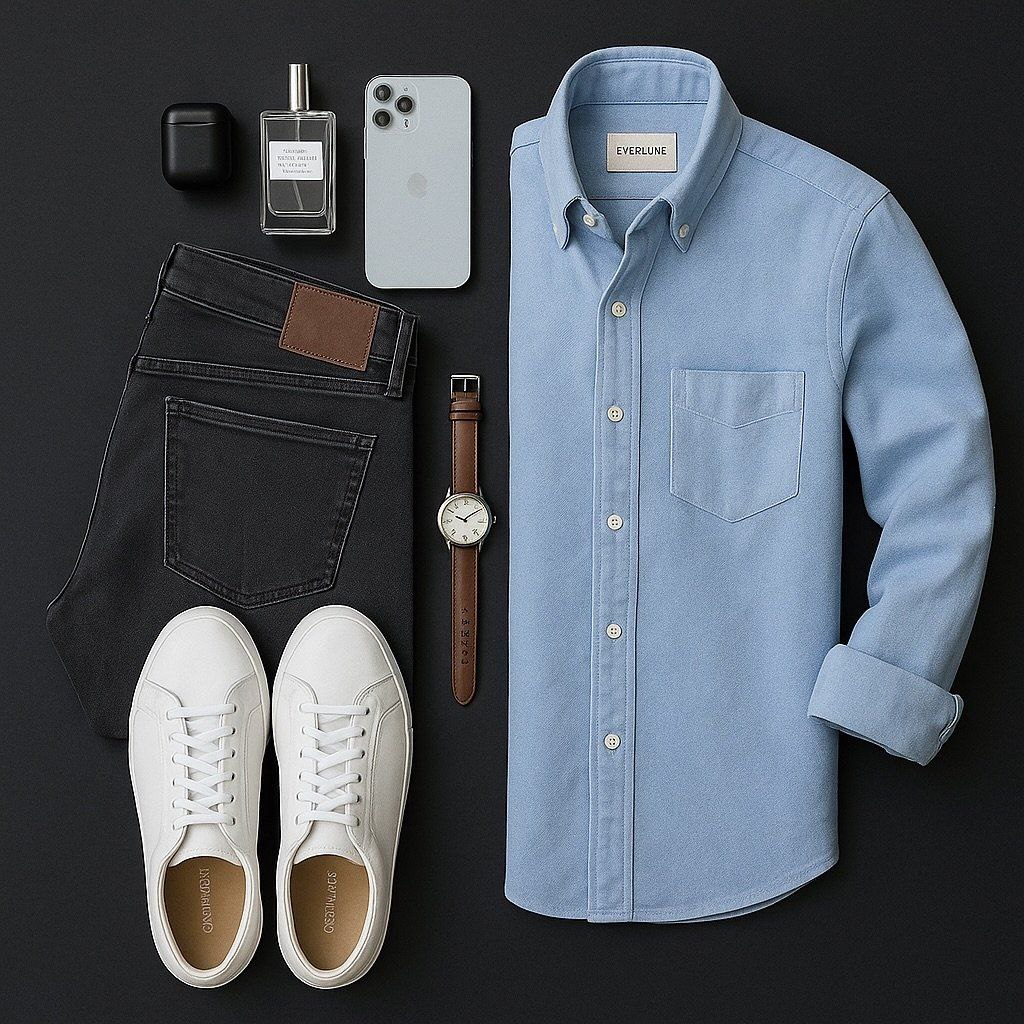 MensCanvas's tweet image. 8 Office Outfit Combos to Slay Every Day:

1.