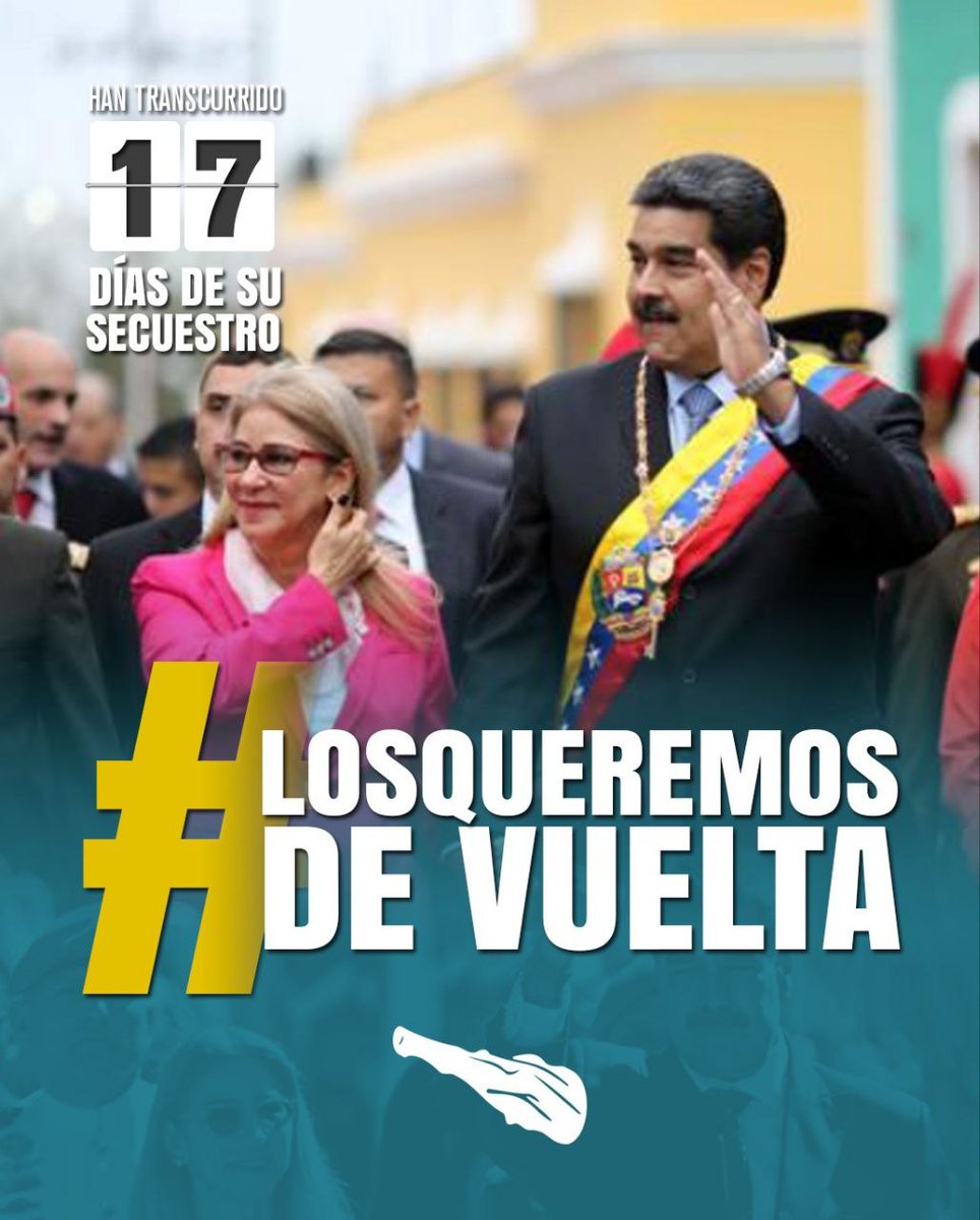 #PuebloLevantaLaCara | Los queremos de vuelta 👉✌️

<a href="/dcabellor/">Diosdado Cabello R</a> 

#19Ene