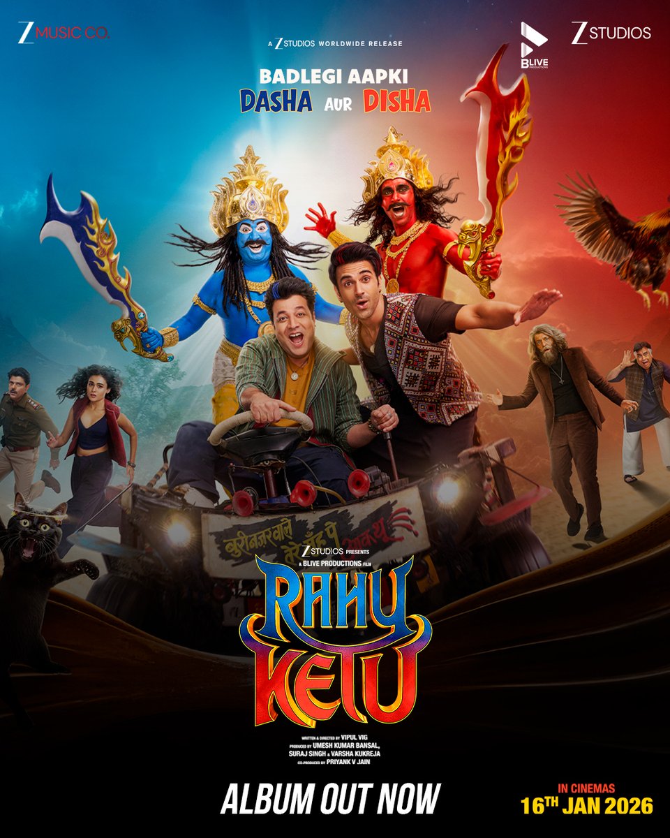 ZeeMusicCompany's tweet photo. All beats, all energy โ Rahu Ketu Full Album Out Nowโค๏ธโ๐ฅ๐
@PulkitSamrat @varunsharma90 #ShaliniPandey @vipulhappy @sukhwindermusic @armaanmalik22 @therajakumari #PiyushMishra @abhijitvaghani07 #SimarKaur @abhinavsblive #VikramMontrose @mattoobros #TarshShrivastava #AbhiDutt #AmitoshNahpal #SargamVaish #BhriguParashar #RonaldJohn #SaumyaRao #DilipSuthar @ZeeStudios_ @BliveProd #UmeshKrBansal @isinghsuraj @Varshakukreja15 @priyankvjain @girishjohar #AmeetBhuvan #ManuRishiChadha #ChunkyPanday #AmitSial #SumitGulati #SameerCharegaonkar #ManojSoni #UdaiPrakashSingh @JiaMallika @Manansagar5 @mkblivemusic #WhiteAppleStudios #AntiCasting