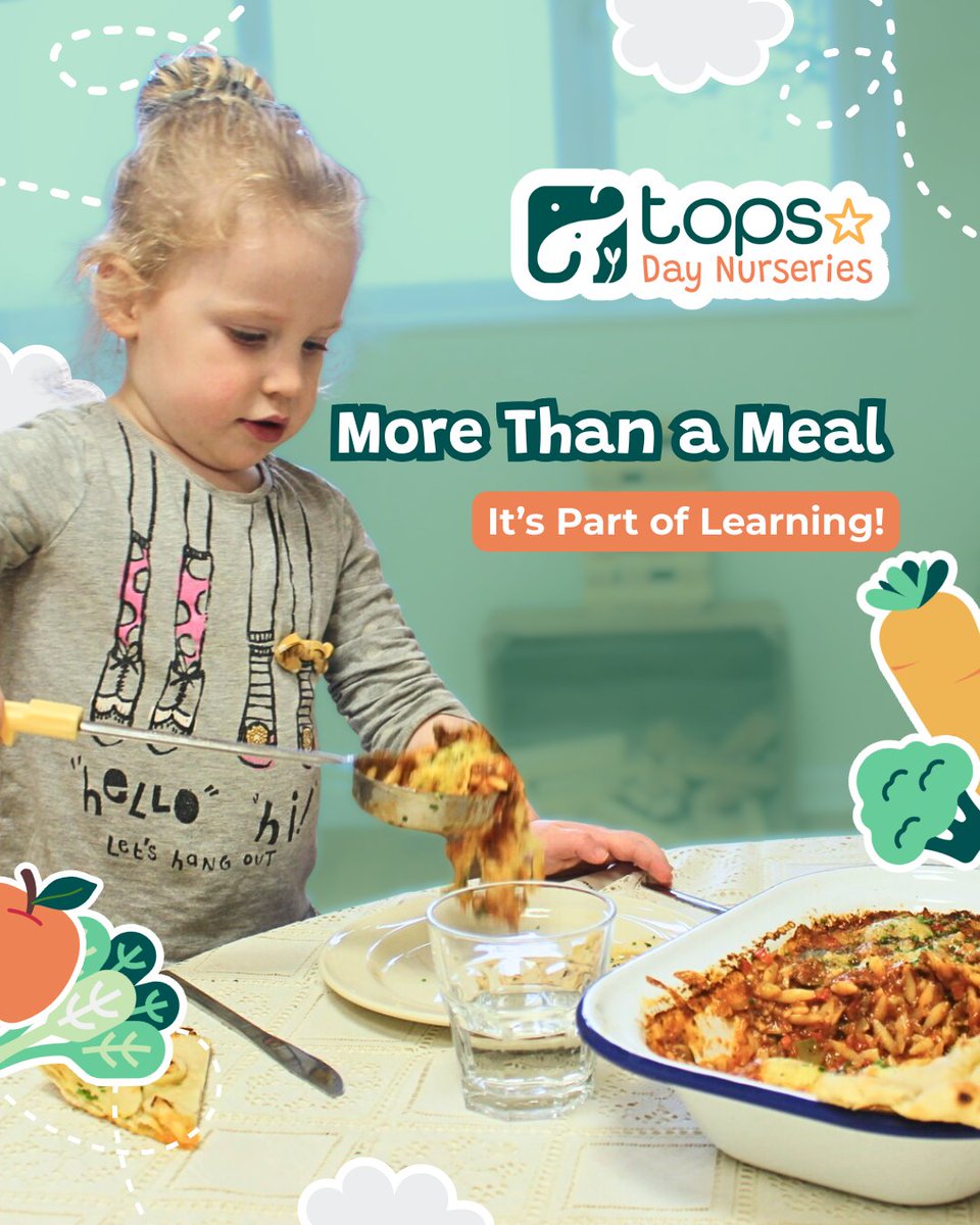 At Tops, mealtimes are so much more than food. They’re part of your child’s learning journey. Our famous menus are carefully crafted by our fantastic catering team to offer balanced, delicious meals that support healthy growth &amp; wellbeing. 

Find out more: bit.ly/45O9dDg