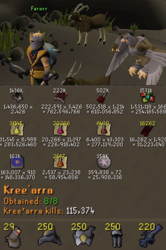 FarmerOSRS's tweet image. Just in case Raids 4 requires 200,000 arma kc. Do I need anything else? #osrs #oldschoolrunescape #runescape