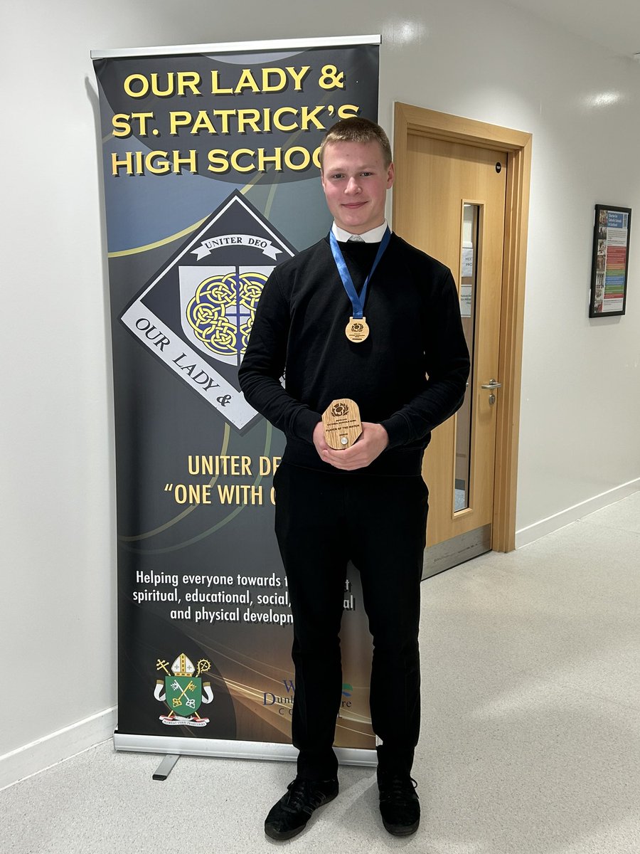 OLSP_PE's tweet image. Congratulations to Hugh who won player of the match at the weekend for @LomondRugby in the U16’s National Schools Bowl Final @Scotlandteam 🥇🏆
