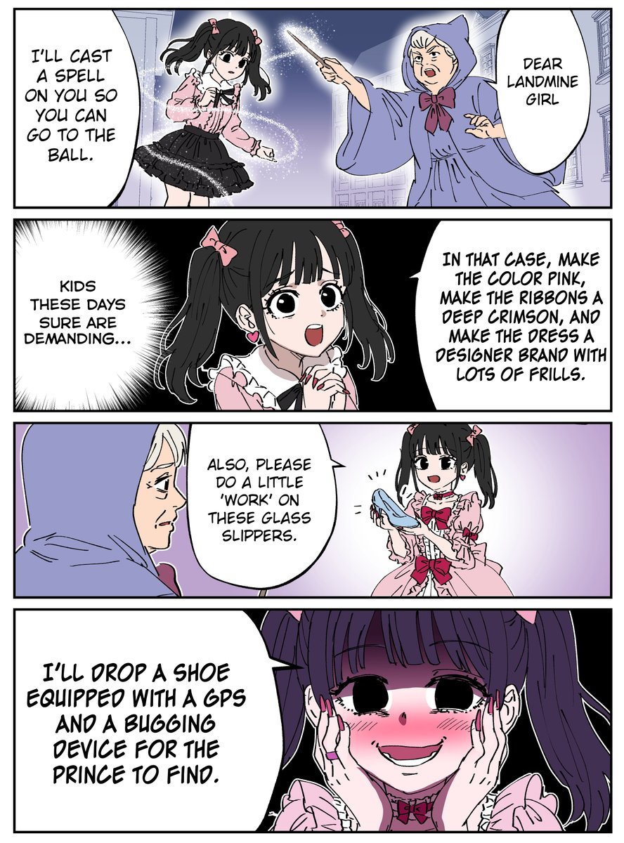 animenosekai_'s tweet photo. The Landmine Girl's Cinderella https://t.co/Dx5tU3MkJ4
