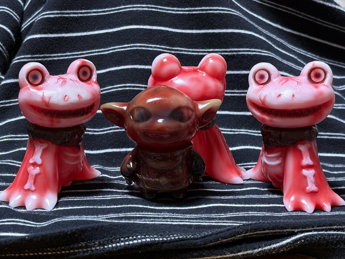 Elfrog工房 ワタエルテッチ ソフビ 未開封 オークションNo.6「ラギーミントジャンボワタエル・テッチ」Elfrog工房