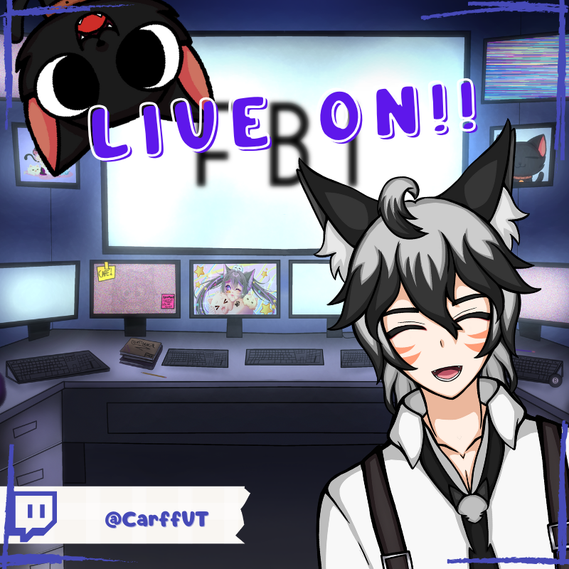 LIVE ON!!
🦊🚨
SEGUNDOU!
VAMOS JOGAR UM POUQUINHO E PROGRAMAR UM TIQUINHO!!

VEM COM A GENTE!!

twitch.tv/carffvt
twitch.tv/carffvt
twitch.tv/carffvt