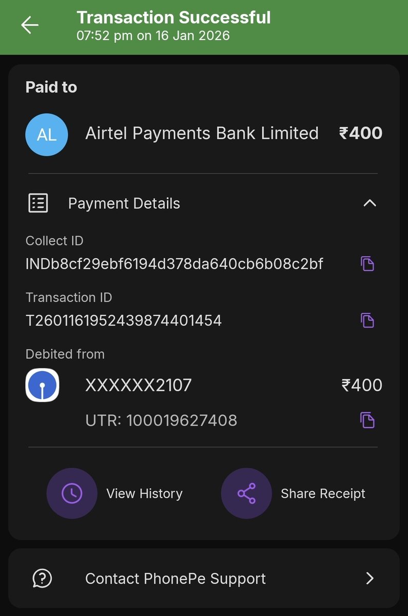 pachar95451's tweet photo. @airtelindia I applied for Air Fibre on 12/01/2026, paid ₹1500 (Req: 0157228187317). No installation till now. I’ve called customer care, sent multiple emails, but no resolution. Extra ₹400 charged for another request. Please resolve urgently.
#airtel #bad_service https://t.co/2yDjkmZUV6