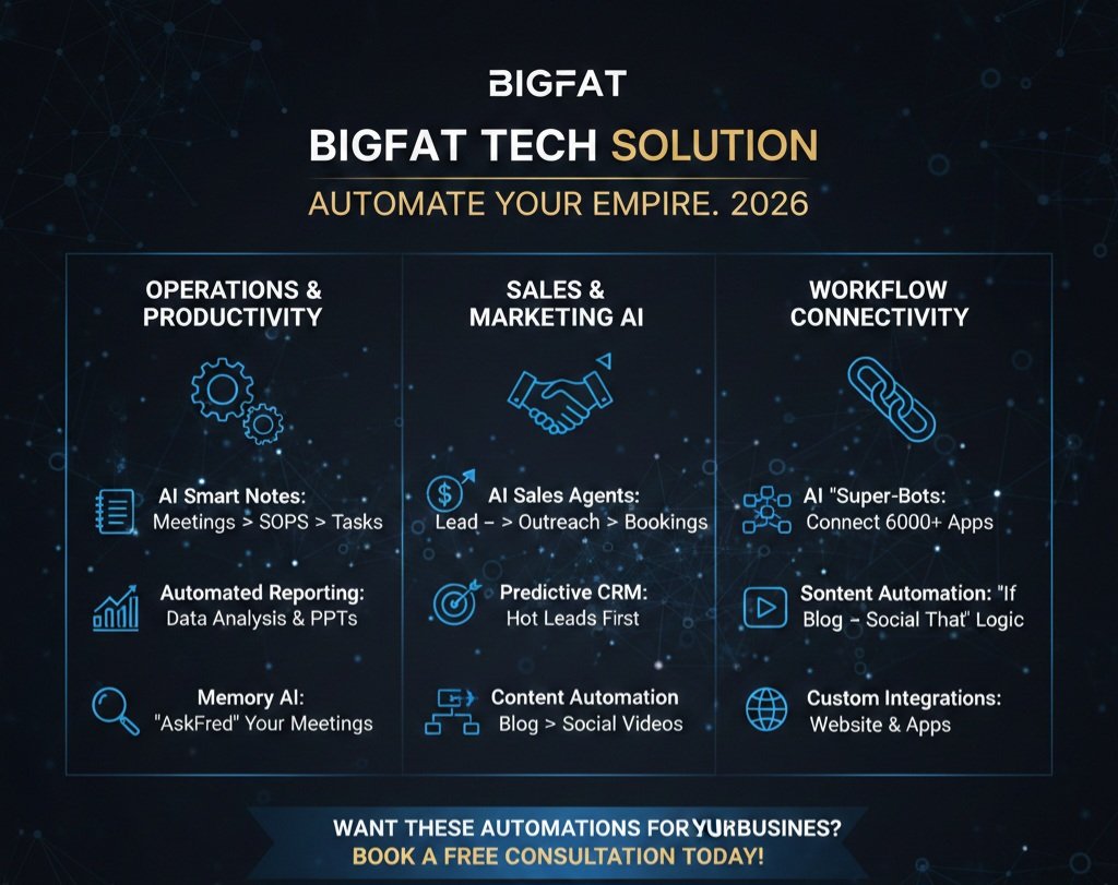 BigFatTechS's tweet photo. The AI Employee Revolution (Agentic AI 2026)
AI Agents are officially here! 🤖💼

https://t.co/vTaA8zAiS0 https://t.co/4UP0OIuPJc