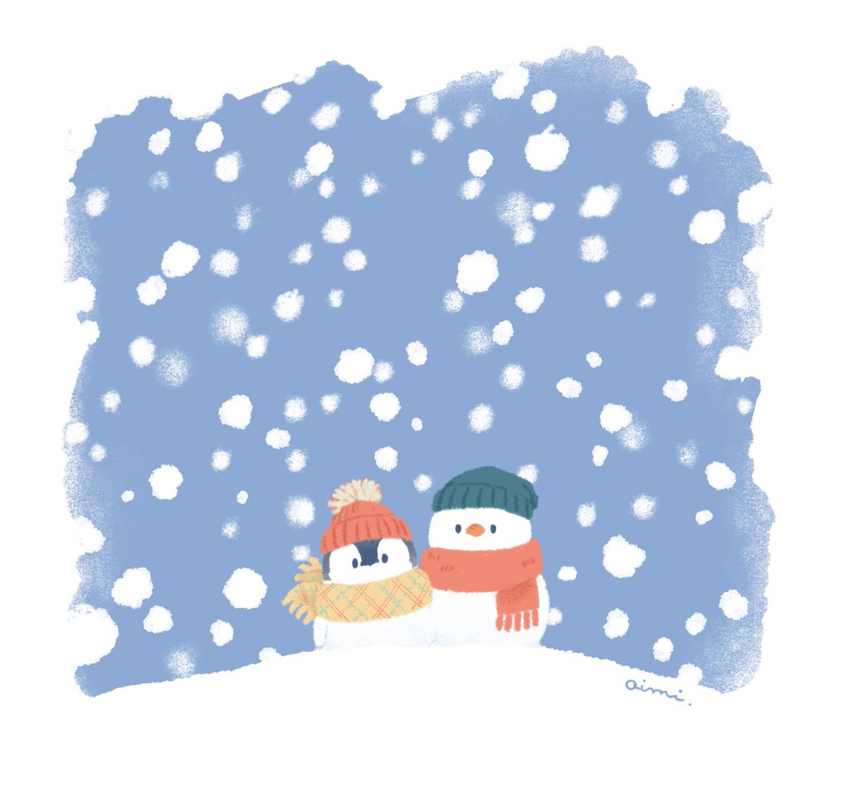 mocopeng's tweet photo. あたたかい雪 https://t.co/SmN6A04vPc