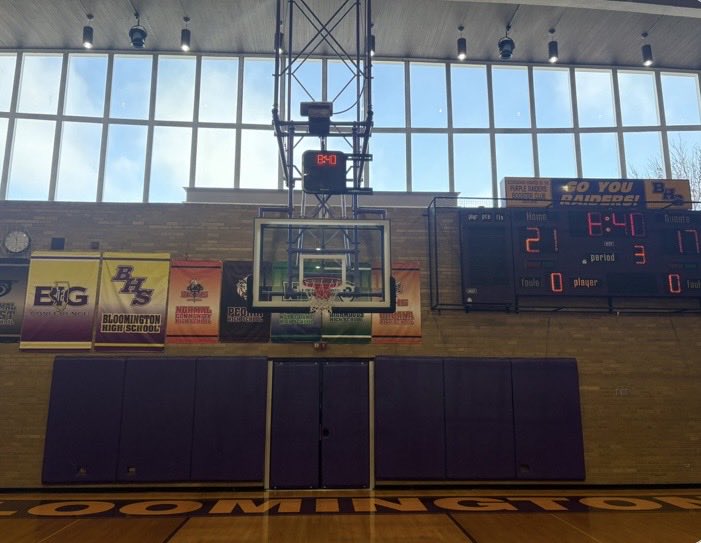 dave_severns's tweet image. Hoop of the Day… Bloomington HS, Bloomington, IL. #hoopoftheday