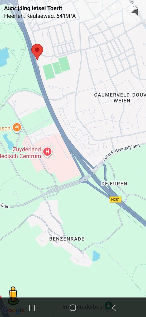 Aanrijding met letsel in Heerlen