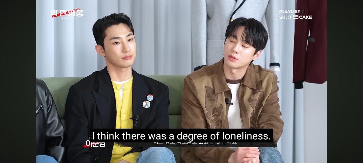 antarinoona's tweet photo. The fact that Junyoung said that Sj never feel lonely in his life, but the first time he ever feel lonely was when he talk with Baekjin in this scene, and the way junyoung say it feel like he become a jolted lover. He just confirmed Seongje unrequited love to Baekjin 😭😭😭😭 https://t.co/IWuAo4JubU