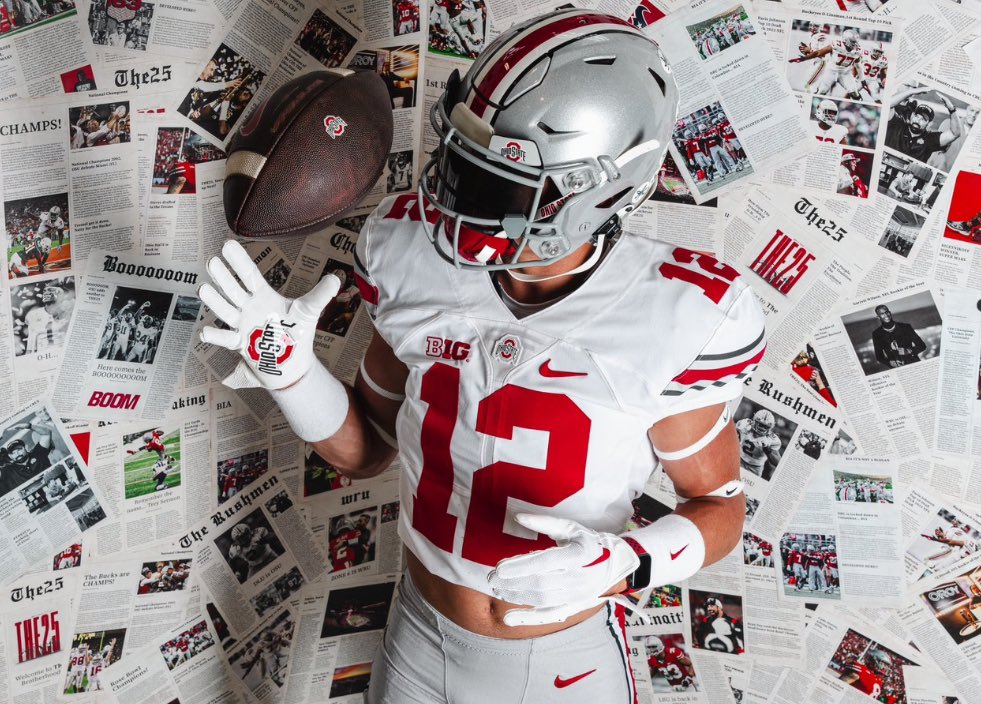 AllenTrieu's tweet photo. Ohio State safety transfer Cody Haddad is visiting Iowa today.

(VIP) https://t.co/Sgkf2uJCxn https://t.co/npg6gqIP1B