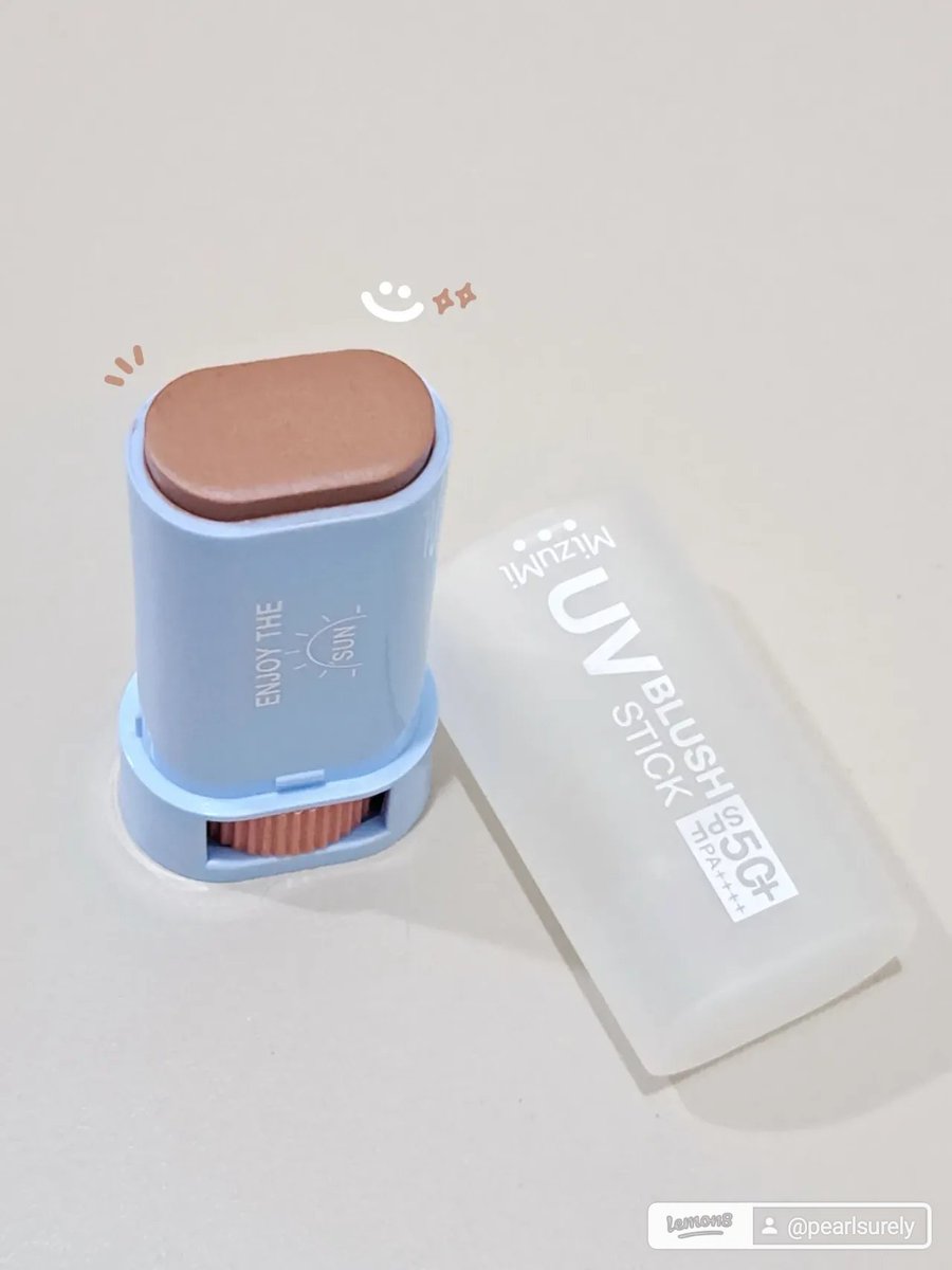 themoonmini's tweet photo. MizuMi UV Blush Stick SPF50+ PA++++ บลัชกันแดด🧏🏻‍♀️☀️
 ᵕ̈ 02 COCO MARTINI แนะนำมาก!
 ᵕ̈ สีน้ำตาลนัวโกลว์ฉ่ำ🤎สุภาพดูเป็นธรรมชาติ แล้วสีนี้คือรอดทุกสีผิวเลย สีชัดติดทนทิ้งสเตน และไม่เป็นคราบด้วย #mizumi #บลัชออน #บลัชกันแดด #ใช้ดีบอกต่อ #ใช้จริงรีวิวจริง
🧷🪞https://t.co/Vt5Krf6XSc https://t.co/BojCvlOBeZ