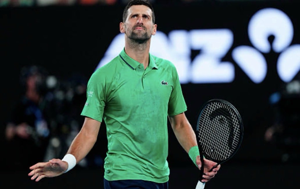 fermurciego's tweet photo. DJOKOVIC ES INAGOTABLE

✅ Victoria clara del serbio ante Pedro (63 62 62) para debutar en 2025 y alcanzar las CIEN victorias en Australia.

🇦🇺 AO: 100
🇫🇷 RG: 101
🇬🇧 WB: 102
🇺🇸 UO: 95

Lo del serbio es un escándalo. https://t.co/W00d1mzW87