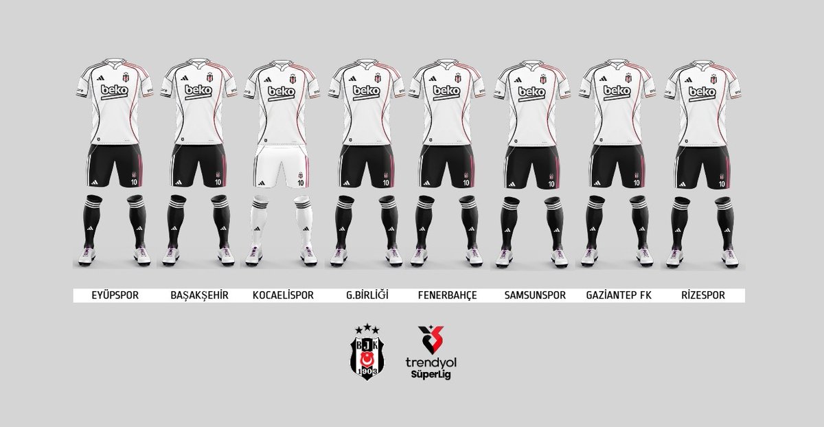 Beyaz Forma Siyah Şort tweet media