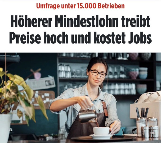 Nur der Staat profitiert von höheren Mindestlöhnen. Alle anderen verlieren.