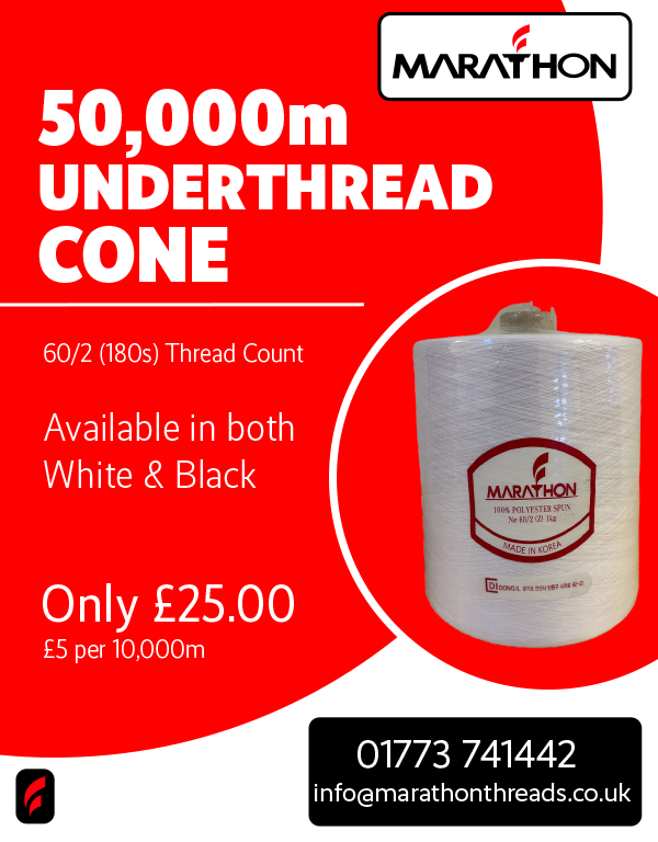 marathonthreads's tweet photo. Do you have a bobbin winder? Then this new embroidery underthread product is for you and offers significant savings.

Unique to Marathon and now in stock.

Contact us now for further information, info@marathonthreads.co.uk or 01773 741442. https://t.co/TjeOjS73EG