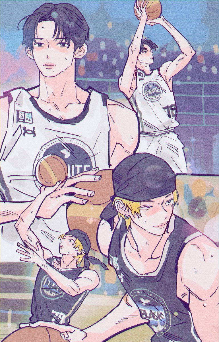 왕밥즈... 스타일 완전 다른 농ㄱ만화캐같음