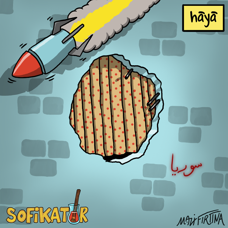 kullukyapbiraz's tweet photo. hâyâ perdesi
#sofikatur

#haya #edeb #suriye #islam #tasavvuf #mizah #karikatur #cartoon https://t.co/OcmGKSaT0k